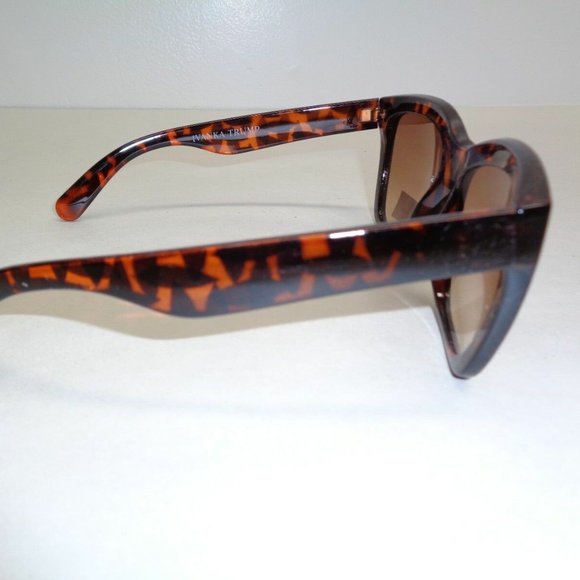 Ivanka Trump Tortoise Brown New Sunglasses - Picture 5 of 8